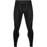 Roadbox Men&rsquo;s Compression Pants Running Tights, Performance Sports Workout Leggings, Athletic Base Layer for Gym Basketball