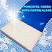 Soap Dispensers Bottles 16 oz w/ Stainless Steel Pump (2 Pack) Empty Refillable Round Clear Glass Pump Bottles, Bathroom & Kitchen Countertop Soap Dispensers, FREE Extra Pump & Magic Sponge included