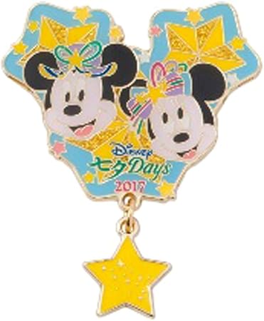 Amazon 6 16 順次発送 ディズニー 七夕 17 七夕デイズ ピンバッジ 暗闇で光るよ ピン バッジ ミッキー ミニー リゾート限定 グッズ おもちゃ おもちゃ