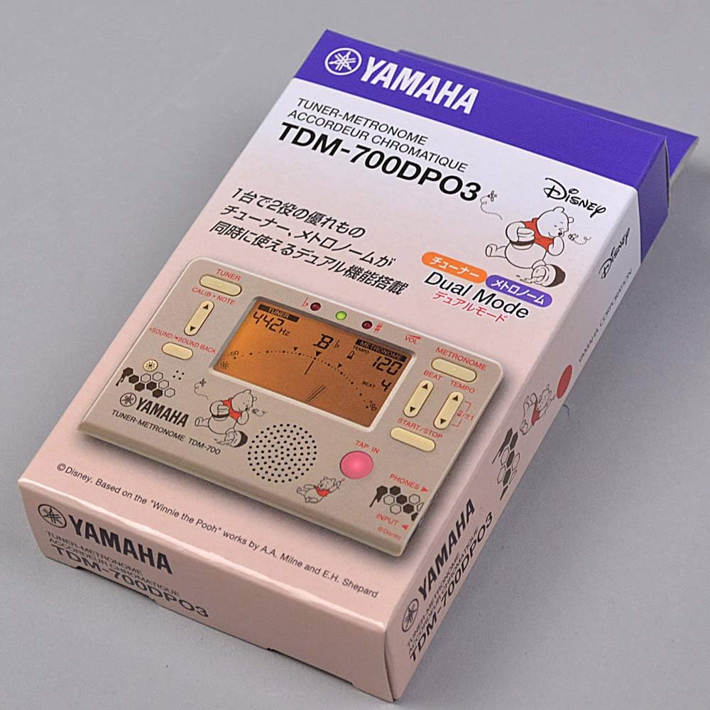 Metronomes Gold Japan Domestic Genuine Products Ships From Japan Yamaha Disney Tuner Metronome Winnie The Pooh Tdm 700dpo3 Musical Instruments
