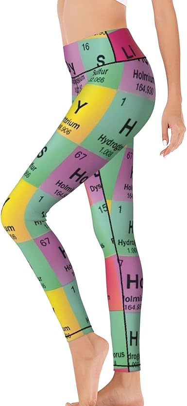 Amazon Kenaat High Waist Yoga Pants For Women Chemistry Periodics amazon-kenaat-high-waist-yoga-pants-for-women-chemistry-periodics