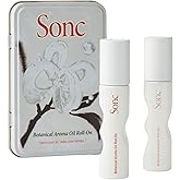 Sonc Botanical Aroma Oil Roll-On Duo Kit (Pack of 2) (Duo KIT II : 001 Oohalala + 003 Dream Dive) | Bergamot + Lavender | Dual Portable Aroma Oils for Mood, Rest & Daily Rituals