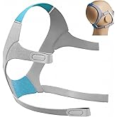 USNUANNU Headgear for N20 ResMed Airfit/AirTouch, Replacement Headband for ResMed AirFit N20 Full-face CPAP Mask,Soft Comfortable Unisex CPAP Replacement Headgear Strap(Only Headgear)