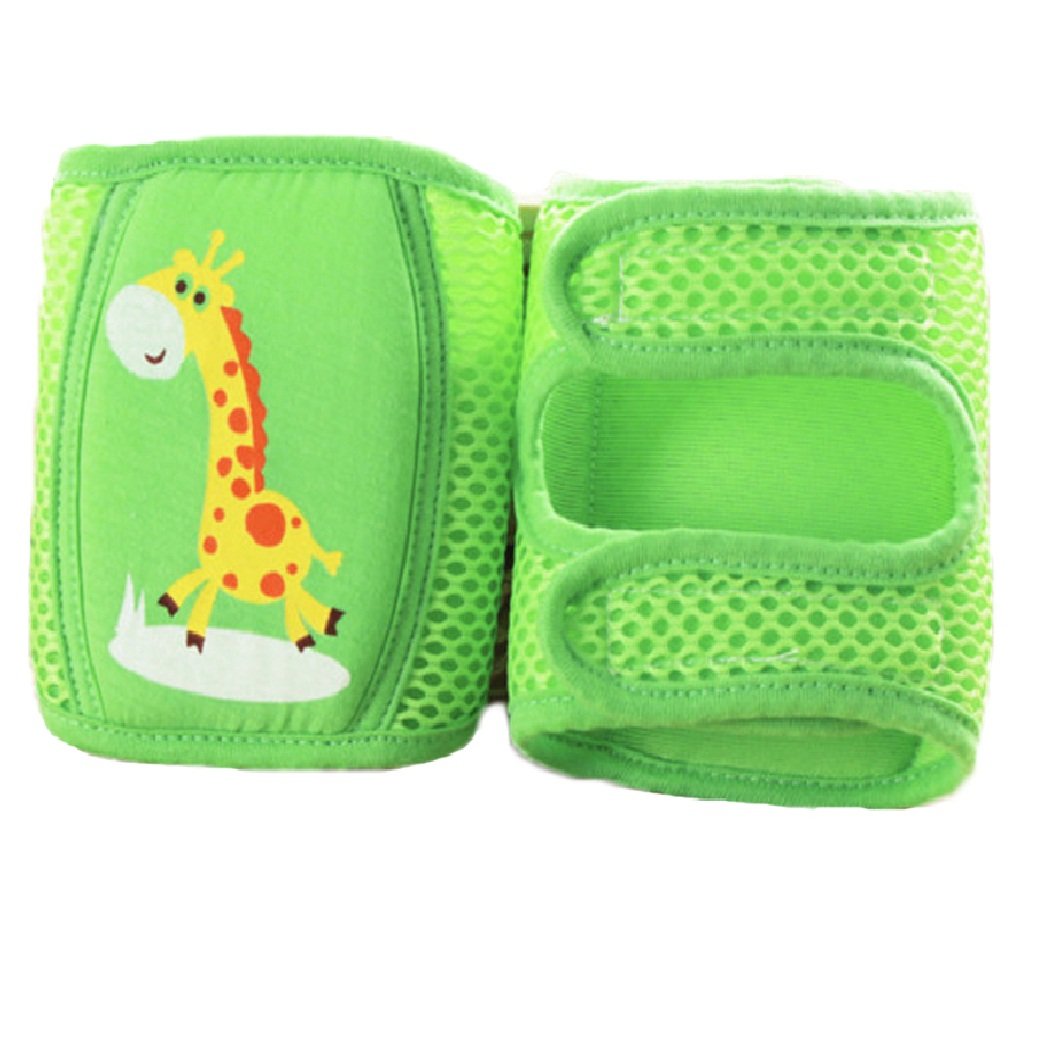 Baby knee Pads, Cute Adjustable Infant Toddler Elbow Pads Crawling