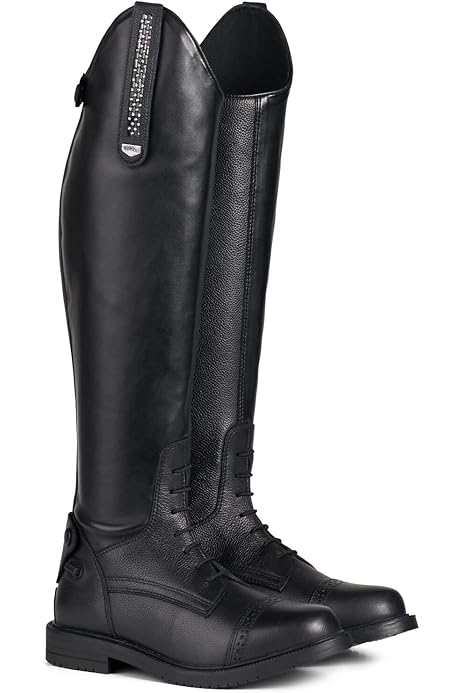 Roper Boots HORZE B Vertigo Canopus Tall Riding Boots Front Zip