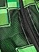 JINX Minecraft Big Boys' Creeper Zip-Up Costume Hoodie, with Mask, Green, Small