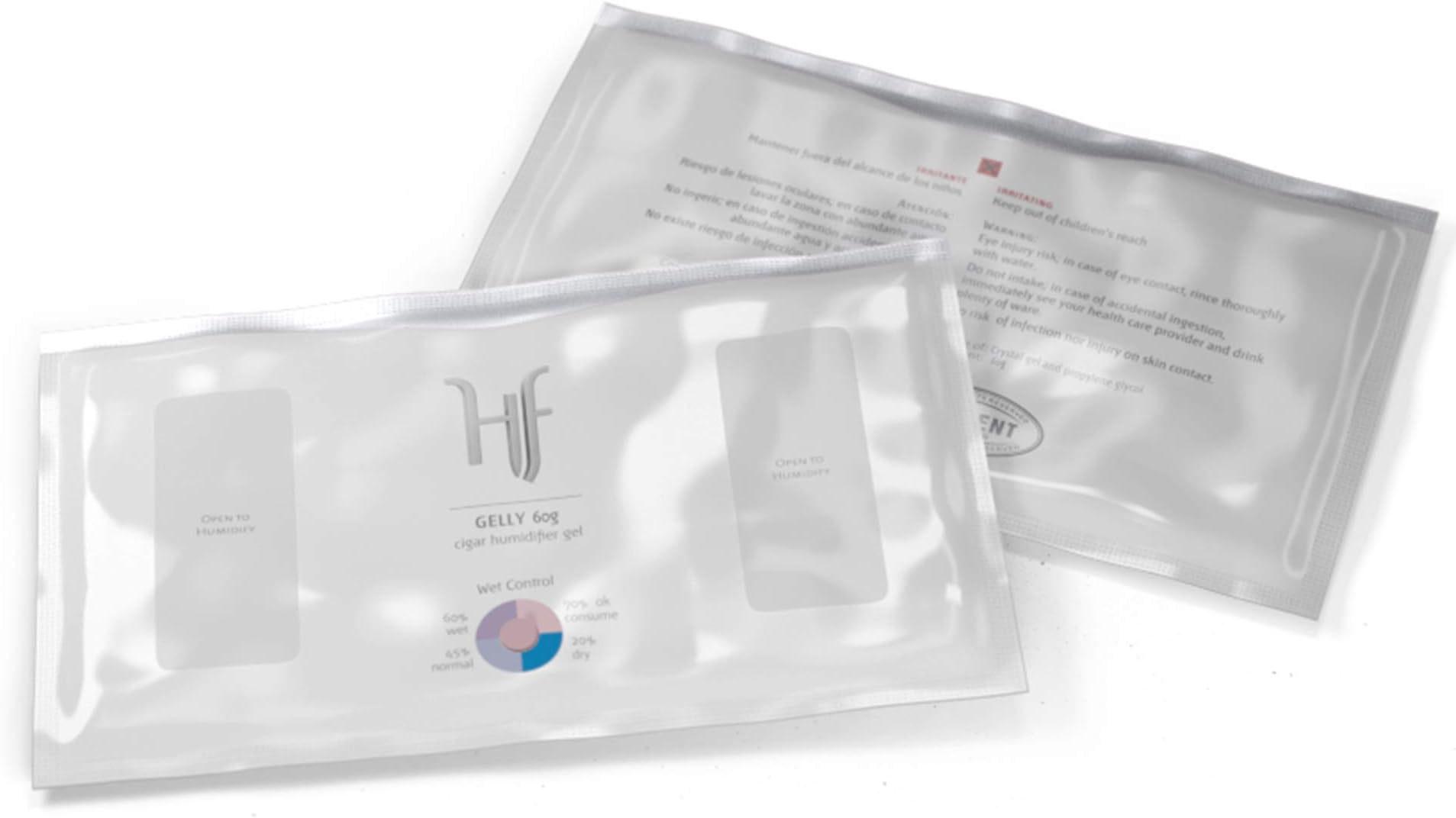 Gelly Humidity Control 10-Pack with a Unique Hygrometer System (30gm)