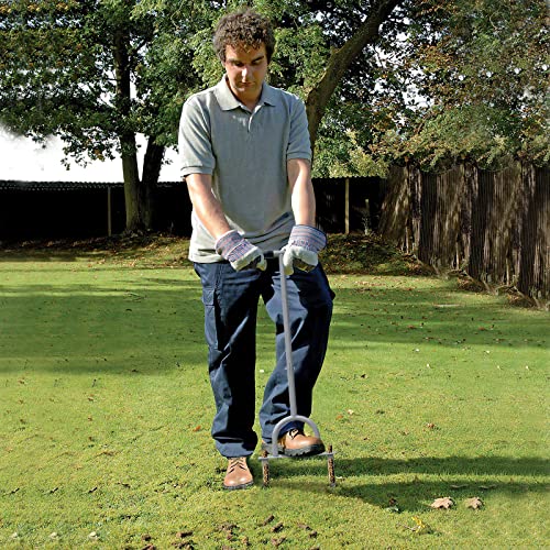 Elevens Manual Lawn Coring Aerator, Plug Aerator for Yard Grass