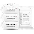 Wipesupreme Compostable Hand & Body Wipes, Hypoallergenic for Sensitive Skin, EWG Verified, Moisturizing with Hyaluronic Acid, Babies to Adults | Travel, 100 Count (4 Pack)