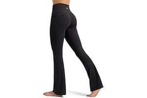 WILLIT Butterflux Yoga Pants Women Flare Workout Leggings for Women Tummy Control High Waisted Flare Yoga Legging 29” 31” 33”