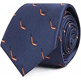 AUSCUFFLINKS Ice Hockey Tie for Him | Hockey Player Fan Present for Him | Hockey League Lover | Work Ties for Him | Bday Prezzie for Guys (Ice Hockey)