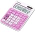 Calculatrice De Bureau Casio MS-20UC PL - 12 Chiffres - Violet - Fonction Mémoire Et Taxe