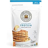 King Arthur Flour Gluten Free Protein Pancake Mix, Non-GMO Project Verified, No Sugar Added, Non-Dairy, 12 Oz