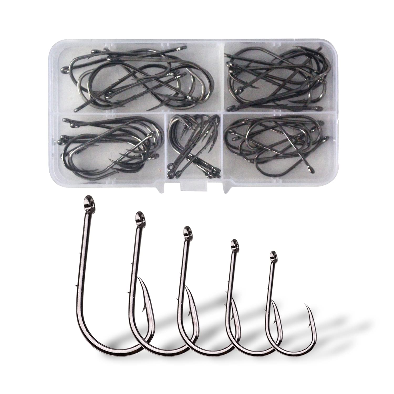 Dingbear 50PCS Carp Fish Hook Fishing Hooks