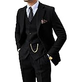 Retro 3 Piece Suit Tweed Herringbone Men's Suits Slim Fit Groom Tuxedos Set Prom Brown Grey Jacket Blazer Vest Pants