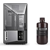 ELEGOO Mars 5 Ultra 9K MSLA Resin 3D Printer and ELEGOO 1kg Upgraded Water Washable Resin 2.0