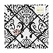 Black and White Isabella Fabric Memory/Memo Photo Bulletin Board by Sweet Jojo Designs