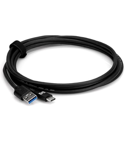 Hosa USB 2.0 Cable - 3 Foot A To B Printer Cable, Black
