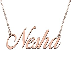 GR35Z9 Customized Unique Nameplate Jewelry My Name
