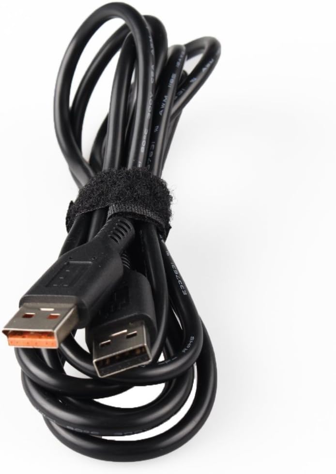 Optimum Orbis Cable USB Laptop Adapter Notebook Charger Power Supply for Lenovo Yoga 3 Pro, Yoga 3, Yoga 3-1170, Yoga 3 Pro-1370 GX20K15992 Yoga 900 Yoga 700 14 Laptop