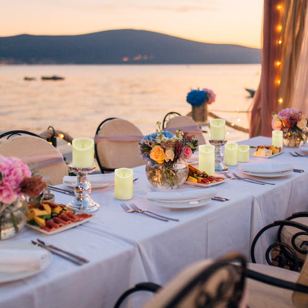 Everlasting Flickering Flameless Candles, 3\