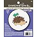 Dimensions KL1247A 1890 25 55 BKL Crafts Kids Learn a Craft Counted Cross Stitch, Hedgehog