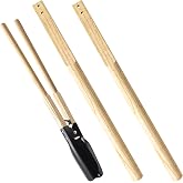Zonon 2 Pcs 48 Inch Square Eye Post Hole Digger Handle Wood Post Hole Digger Shovel Replacement Handle