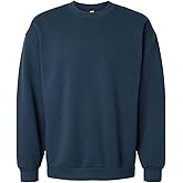 American Apparel Unisex ReFlex Fleece Crewneck Sweatshirt Sea Blue