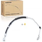 A-Premium Power Steering Pressure Hose Assembly Compatible with Honda | for Odyssey 1999 2000 2001 2002 2003 2004, V6 3.5L, Pump To Rack, EPDM Rubber Resists Cracking &amp; Heat