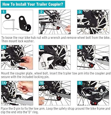 schwinn bike trailer coupler attachment