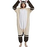 DarkCom Siamese Onesie Halloween Costume One Piece Unisex Adult Pajamas Women Men Sleepwear Christmas Pajamas
