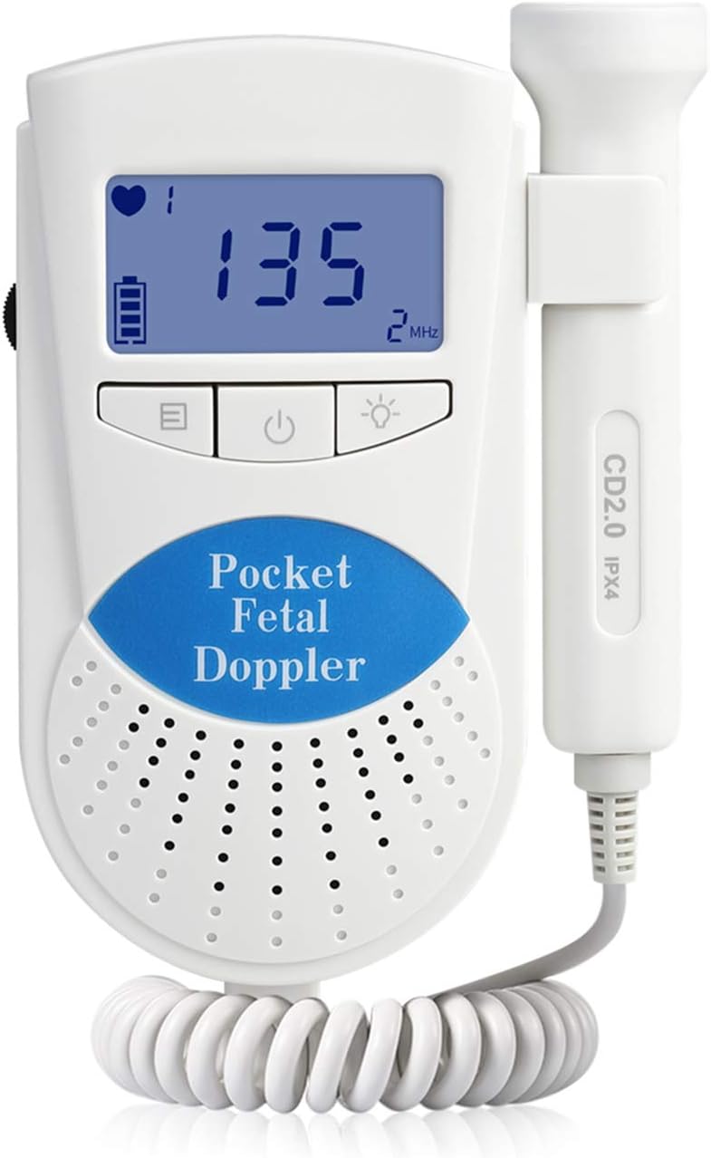 Equipo de Pruebas en casa para Madres expectantes, Pantalla precisa LED. (Color : Brown)