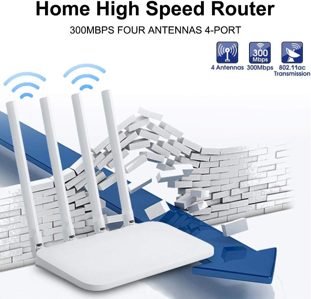 Smart Wireless Router Xiaomi Mi 4C Gigabit Router 2.4GHZ 5GHz High Gain 4 Remote Antennas High-Speed Router