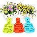 Always Your Chef 3 Pack 5-Cavity Silicone Candy Molds & Chocolates Molds & Ice Cube Trays, Guitar Shaped, Random Color