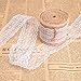 Maxdot Lace Ribbon White Vintage Lace Trim Ribbon Floral Lace for Decoration DIY Craft Sewing, 8 Patterns, 26.2 Yards in Total
