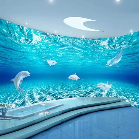 Amazon Com Pbldb Custom Self Adhesive Waterproof Bathroom Mural