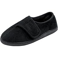 Amazon.com | RockDove Men's Tweed Memory Foam Moc Slipper, Size 8