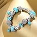 1 X Fashion Womens Retro Turquoise Rhinestone Earrings Necklace Jewelry Set By NYKKOLA