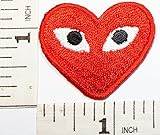 Heart Red hart Fantasy hart patch Jacket T-shirt Patch Sew Iron on Embroidered Sign Badge Costume