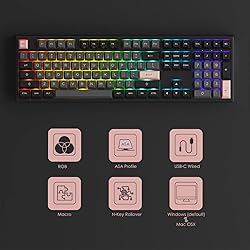Akko x MonsGeek Mechanical Gaming Keyboard, MG108