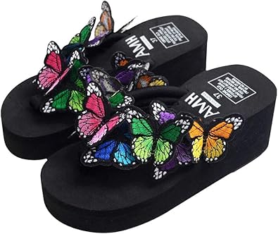 butterfly flip flops