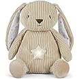 Litti City LED Plush Bunny Starlight Projector - Light Up Stuffed Bunny Animal for Kids, Night Light Plush Toy Bunny, Star/Mo