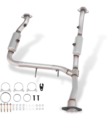 Exhaust Evolved 58046 Front Right Y-Pipe Catalytic Converter - EPA Approved For 1999-2002 Ford Expedition & F-150 4WD - View #12