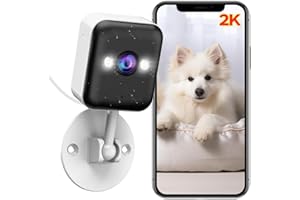 JOOAN Security Camera WiFi Outdoor Indoor, HD1296P Baby Pet Plug-in Wireless Smart Monitor for Home, Motion Detcetion & Alert