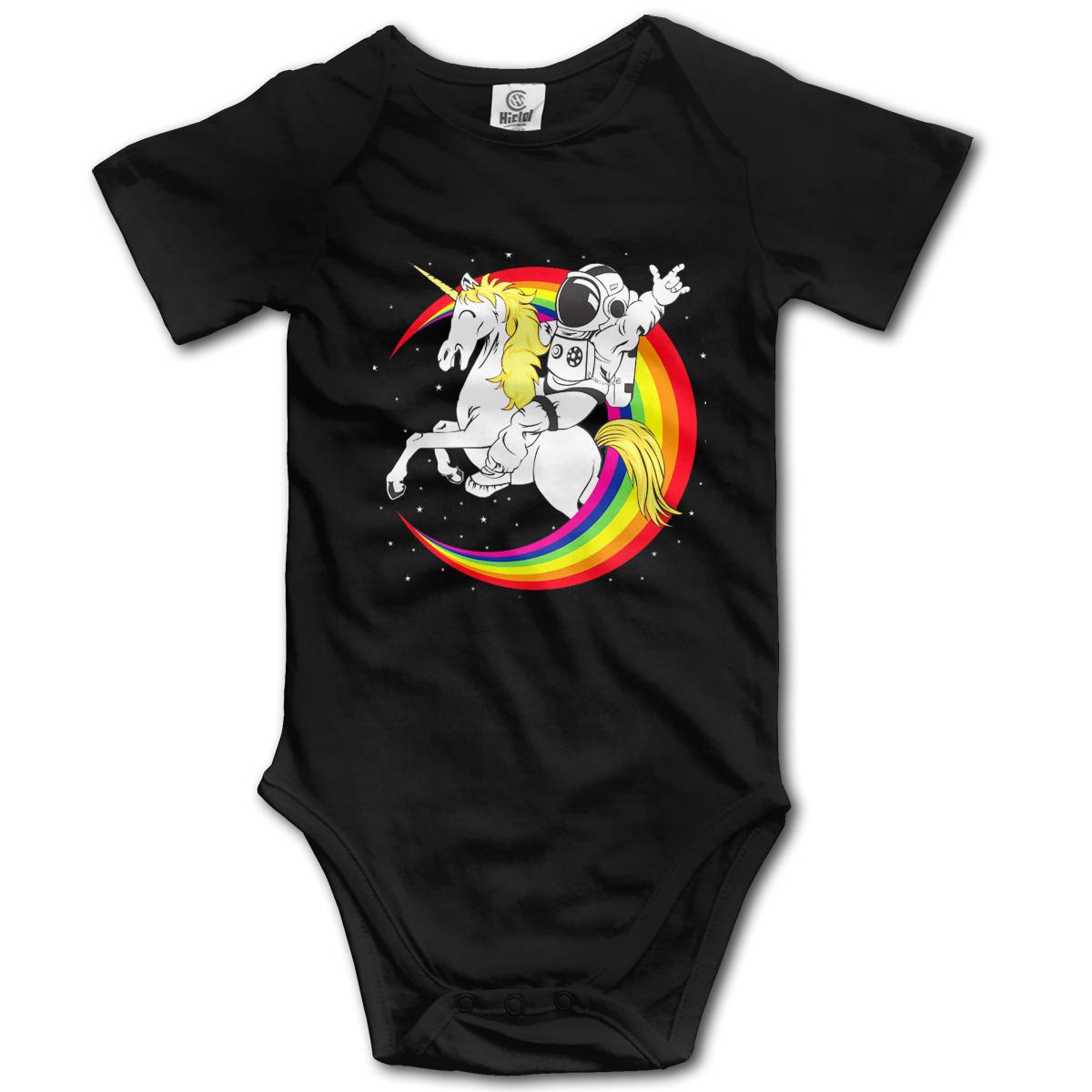 Toddler Climbing Bodysuit Astronaut Driving Unicorn Death Metal Infant Climbing Short-Sleeve Onesie Jumpsuit Romper