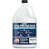 AGPTEK 1 Gallon Haze Fluid, Water Based Haze Machine Liquid, High Purity | Thin Mist, Hazer Juice for DJ, Theater and Church, Professional Stage Effects, Long Lasting clean beams without Heavy Fog
