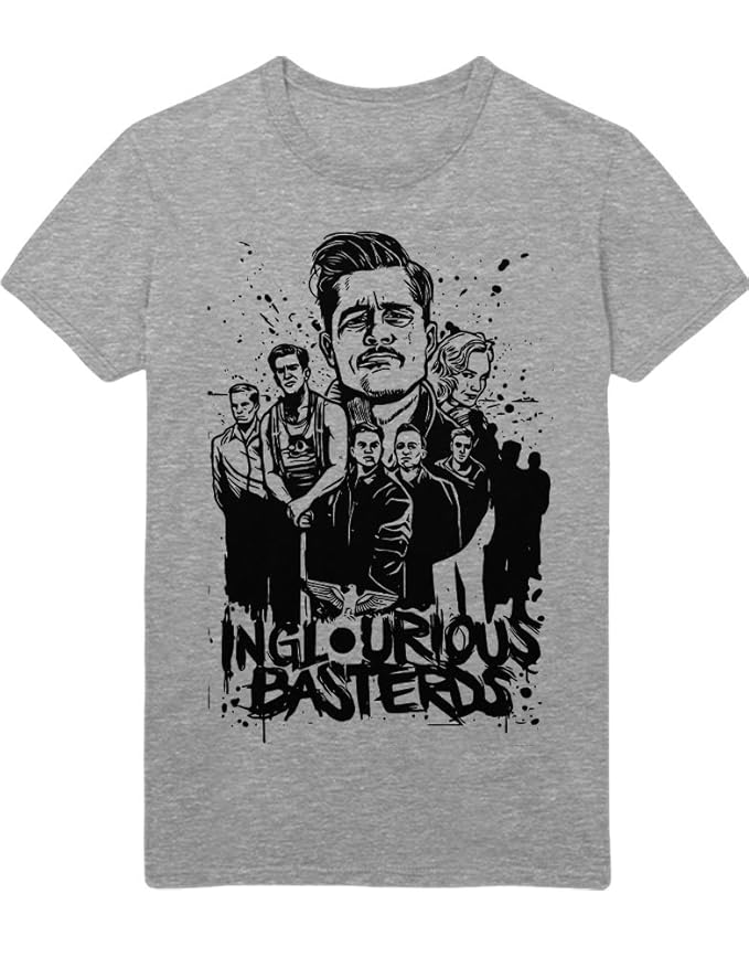 Hypeshirt T-Shirt Inglourious Basterds Brad Pitt Quentin Tarantino C549347