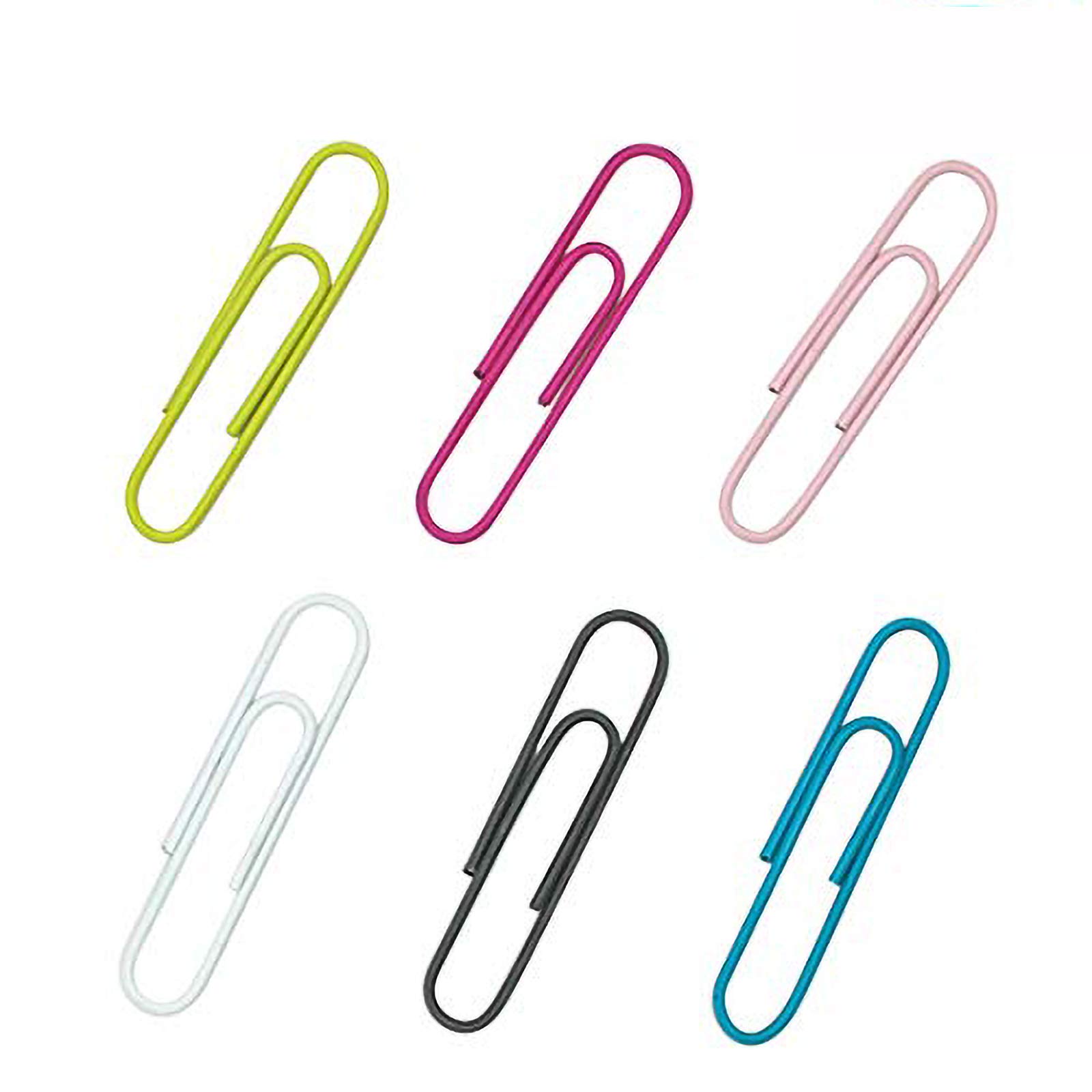 Corner Cabin 150 Pack Jumbo Paper Clips 2 Inches - Assorted Color Office Supply Accessories - Cute Paper Needle - Multicoloured Bookmark