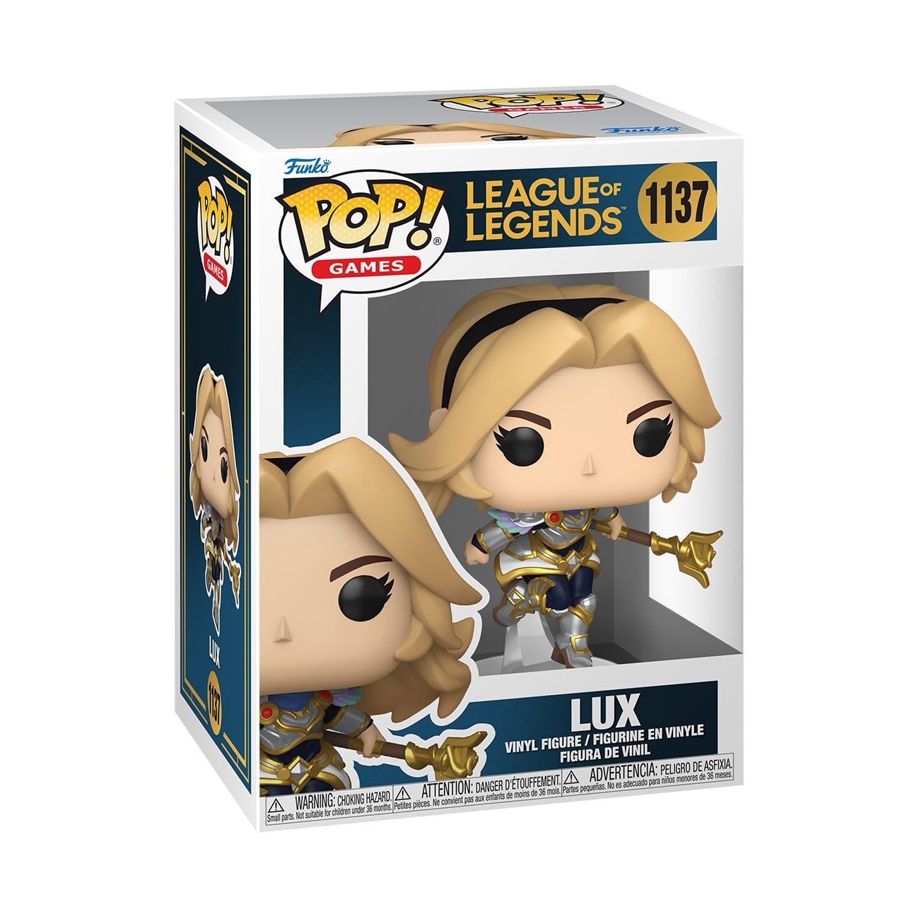 Funko Pop! Games: League of Legends - Lux - Collectable Vinyl Figure - Gift Idea - Official Merchandise - Toys for Kids & Adults - Video Games Fans - Model Figure for Collectors and Display