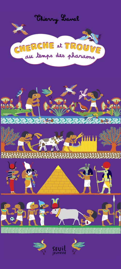 Amazon Fr Cherche Et Trouve Au Temps Des Pharaons Laval Thierry Livres